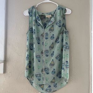 ModCloth Hotair Balloon Blouse